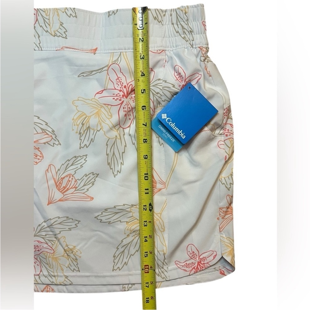 Columbia Women Medium Lazy Creek Chill Zero FS Printed Skort With Pockets NWT - Picture 3 of 10